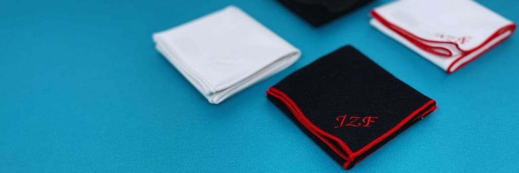 backorder - personalized handkerchiefs with embroidery
