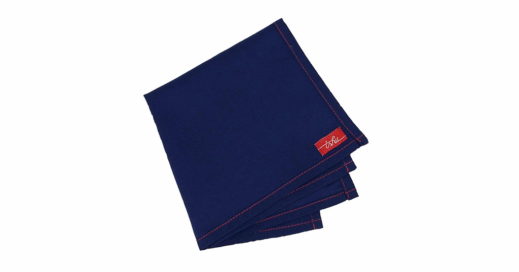 blue handkerchiefs