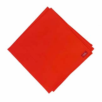 red cloth napkin