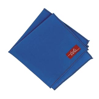blue organic handkerchief