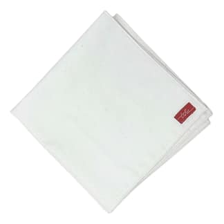 white cotton handkerchief