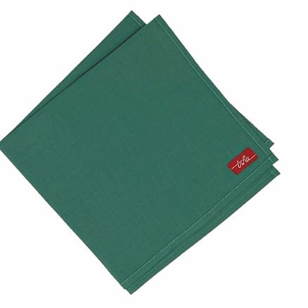 emerald green handkerchief