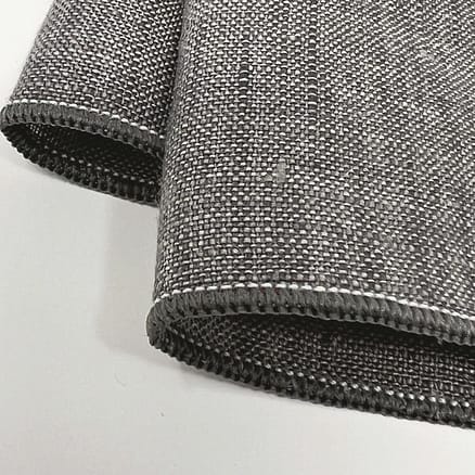 grey linen handkerchief