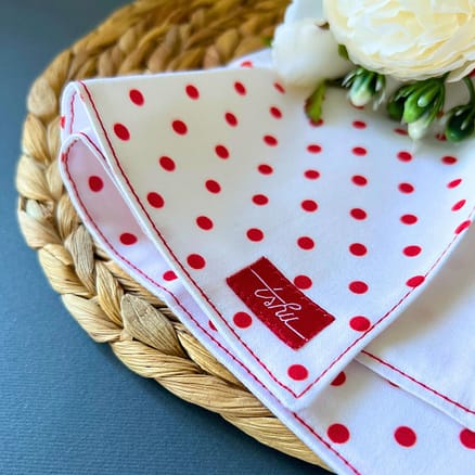 Red Spotted Handkerchief