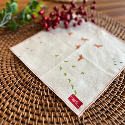 small organic handkerchief for kids