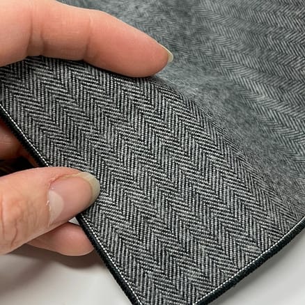 grey flannel handkerchief