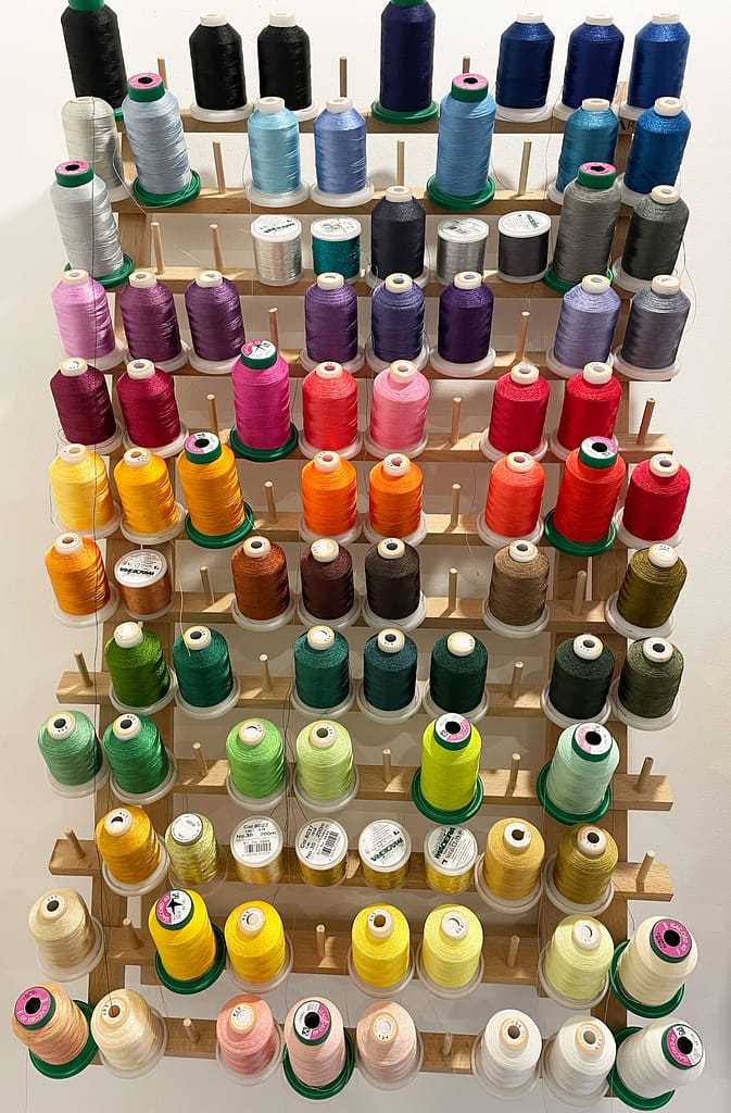 personalized embroidery thread