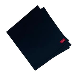 black cloth napkins