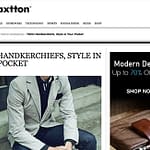 baxtton handkerchiefs cotton for men