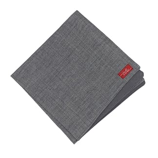 grey linen napkin