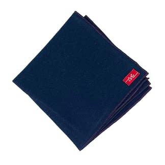 navy flannel handkerchief