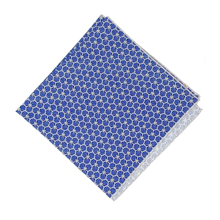 reusable gift wrapping blue